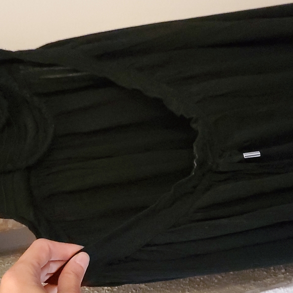 Black backless summer dress - Picture 5 of 7